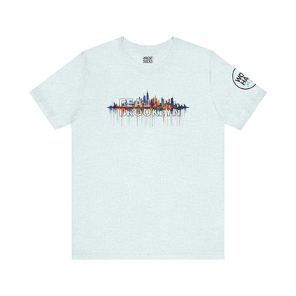 REAL Brooklyn Skyline Vector Drip