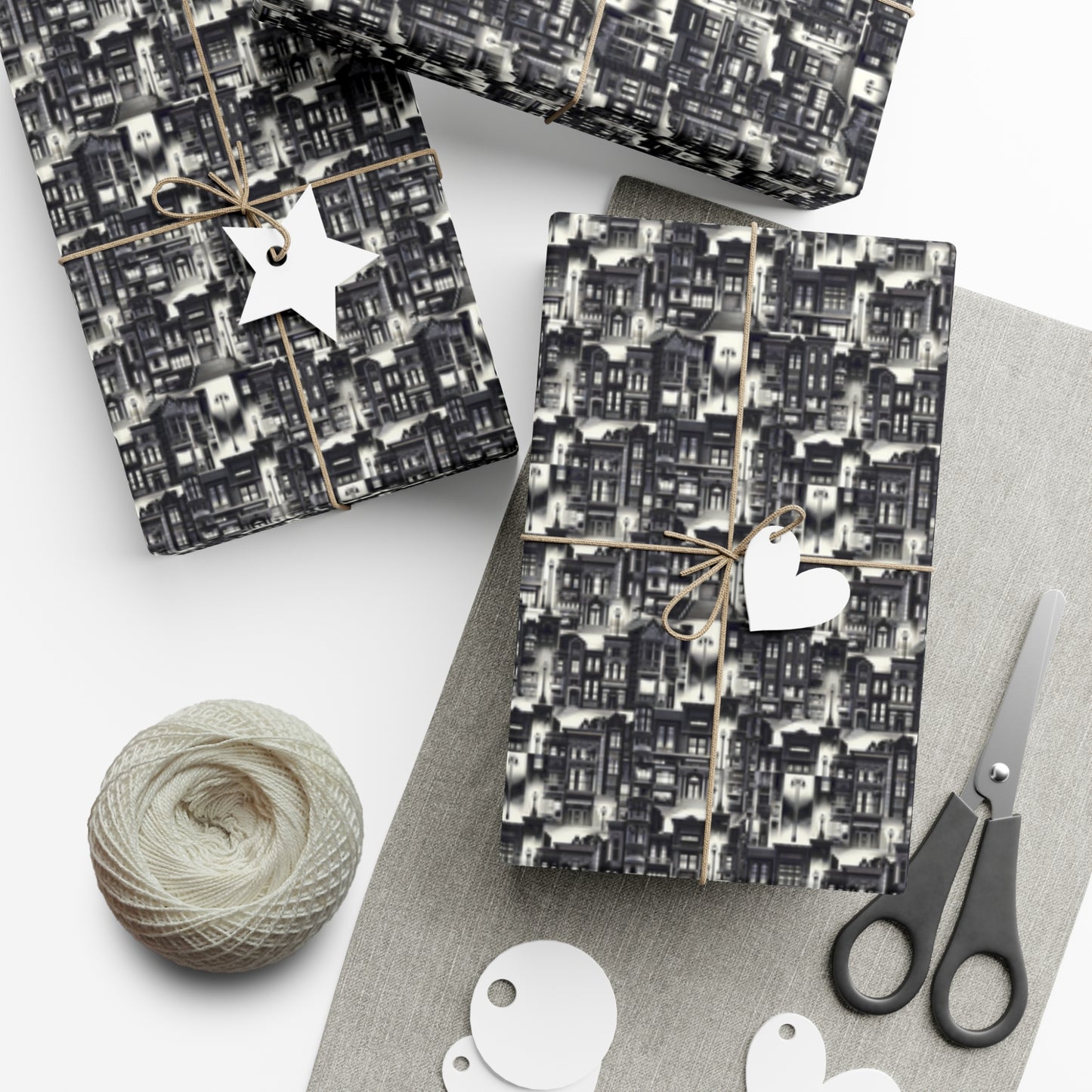 Sin City Style Neighborhood Gift Wrap