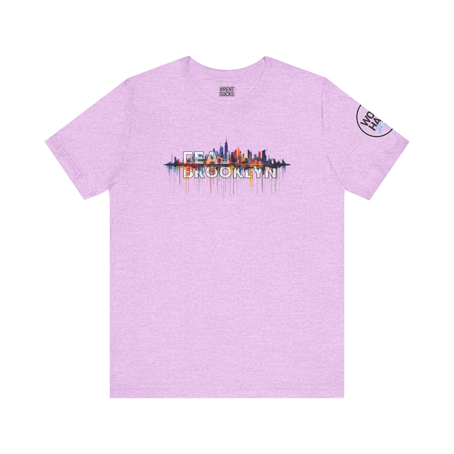 REAL Brooklyn Skyline Vector Drip