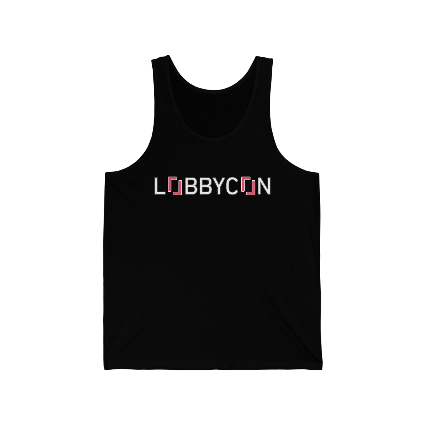 REAL LobbyCon Pink Logo Tank