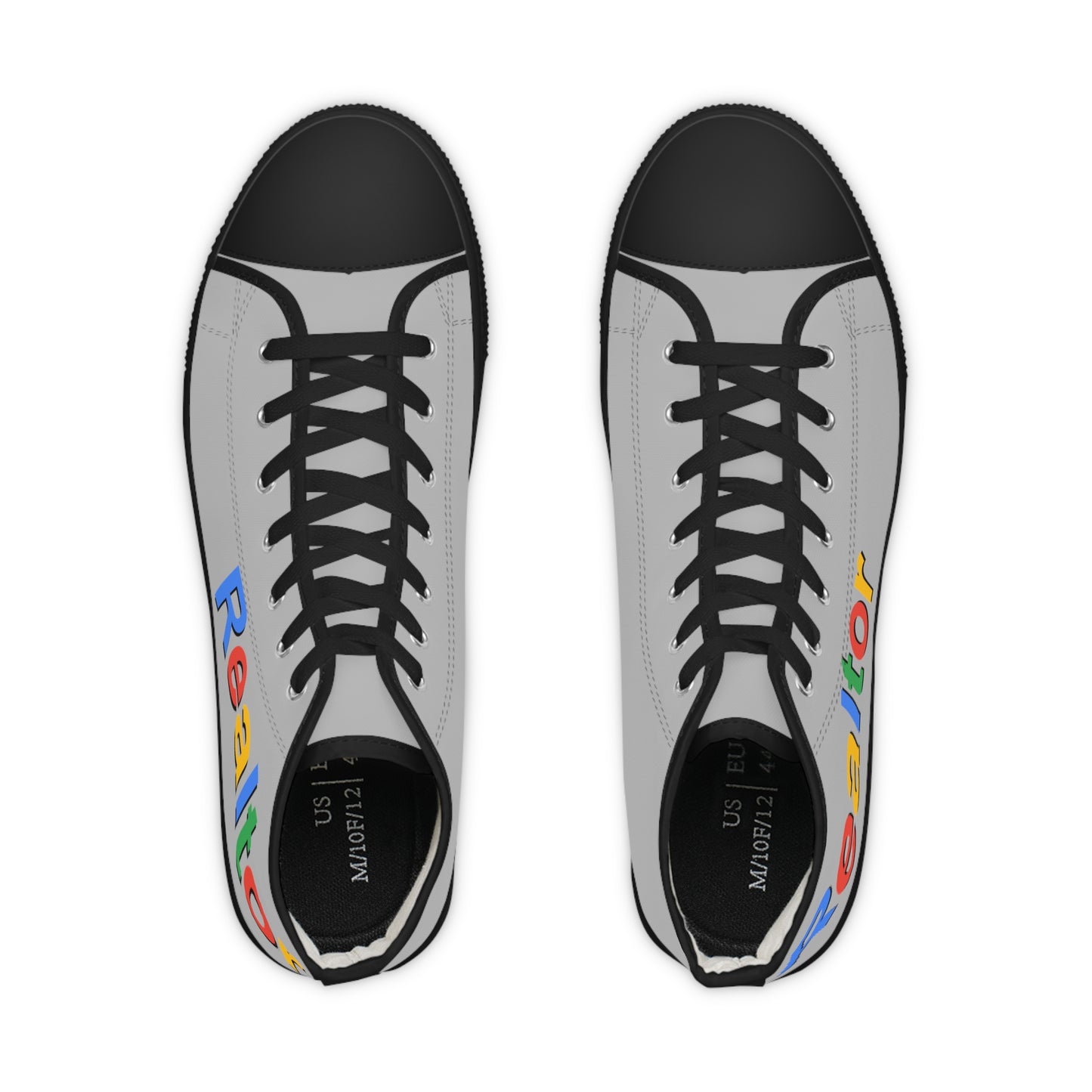 Google Realtor Men's High Top Sneakers