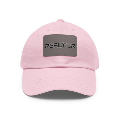 Tesla Realtor Hat with Leather Patch