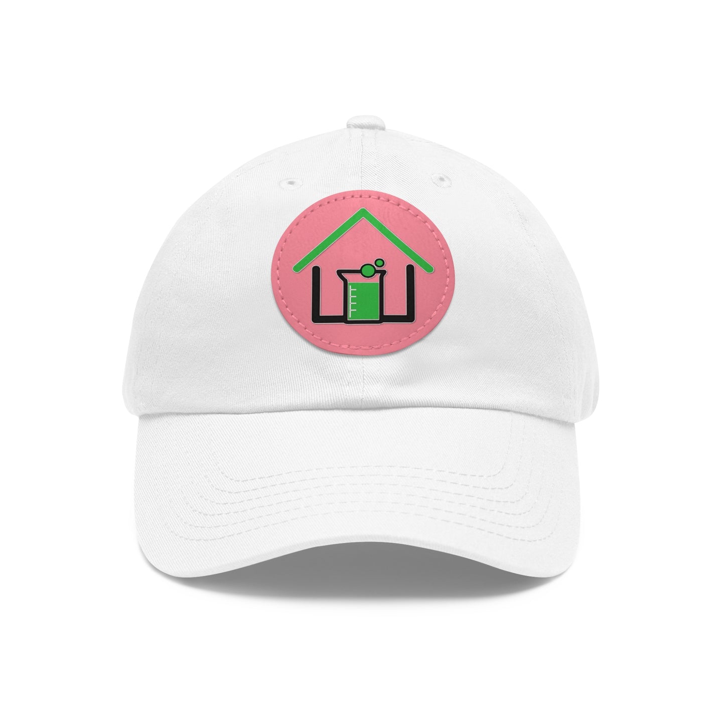 Real Estate Lab Logo Hat with Leather Patch