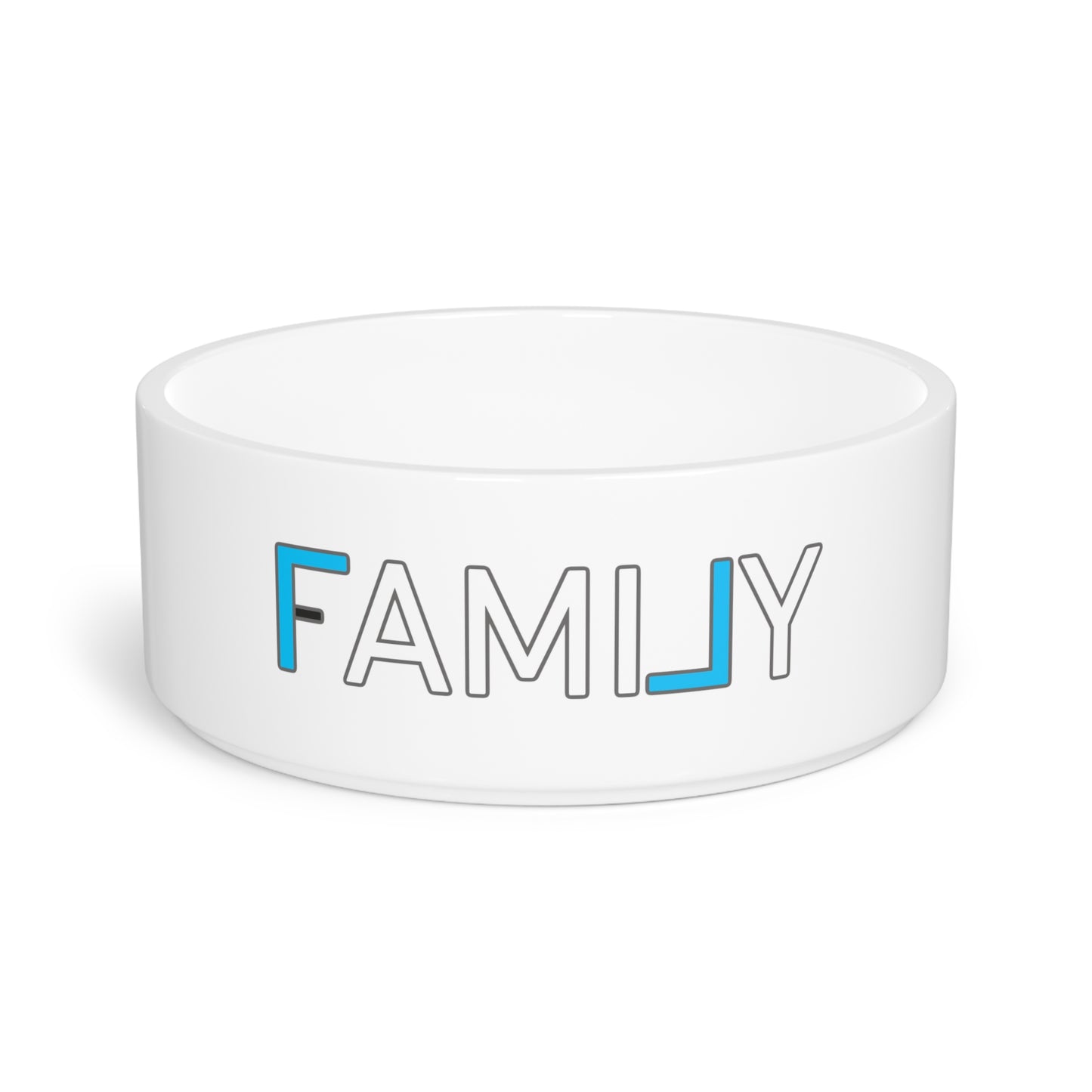 REAL Family Blue Pet Bowl