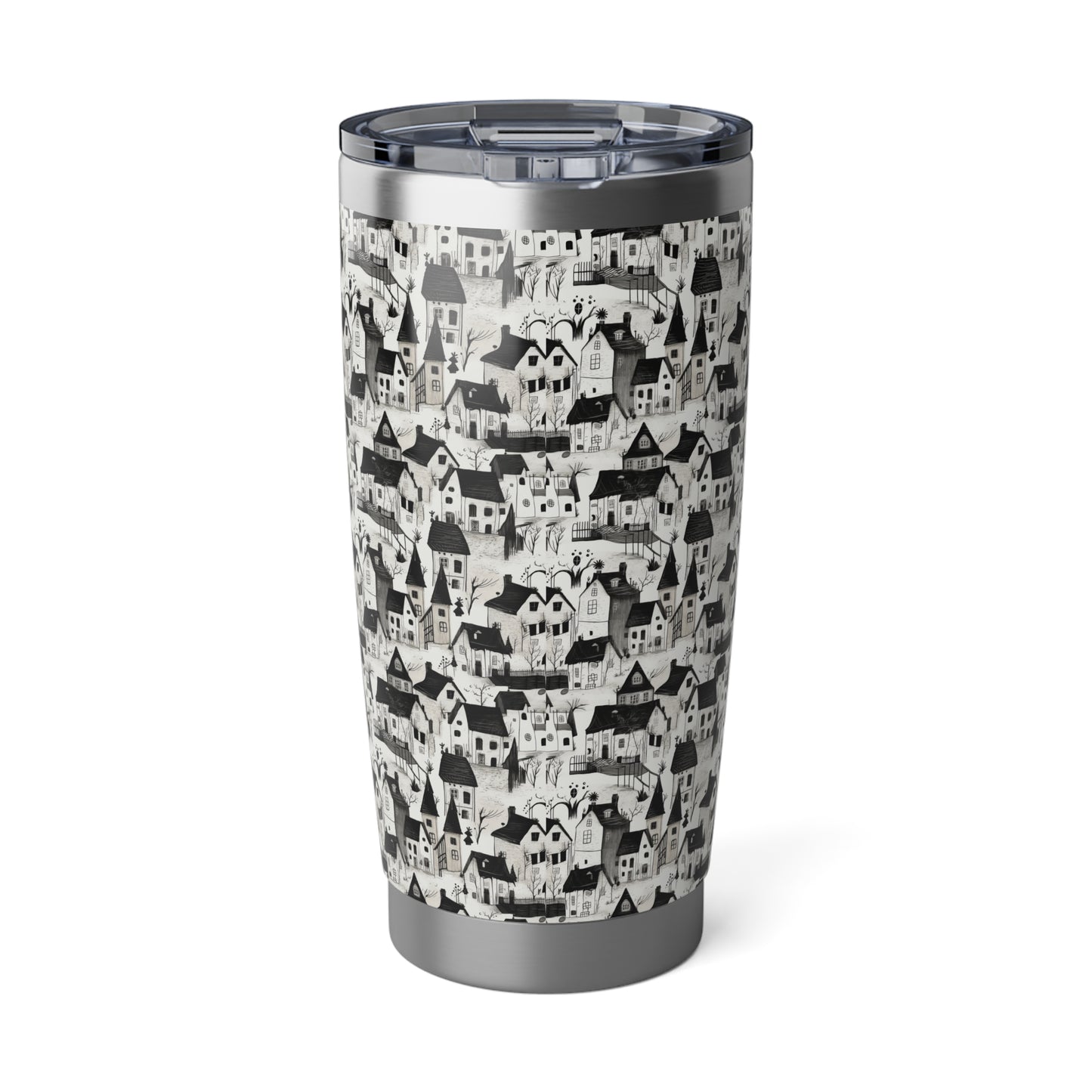 White Charcoal Neighborhood Tumbler