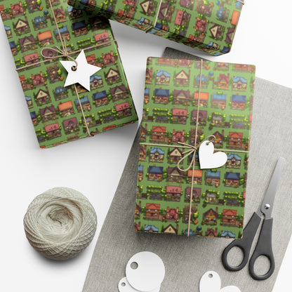 2D Neighborhood Gift Wrap