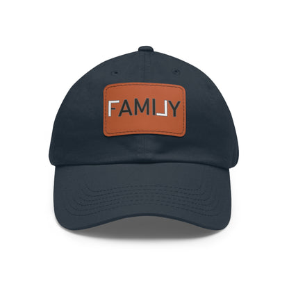 REAL Family Hat with Leather Patch