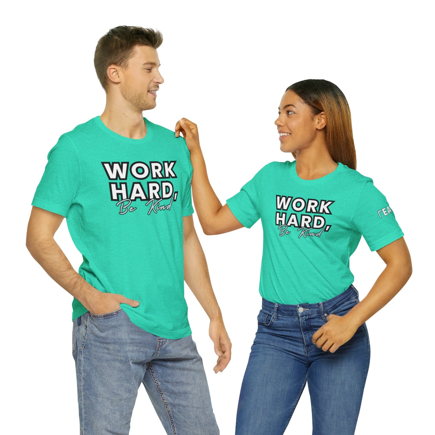 Work Hard Be Kind Modern Mint - Unofficial