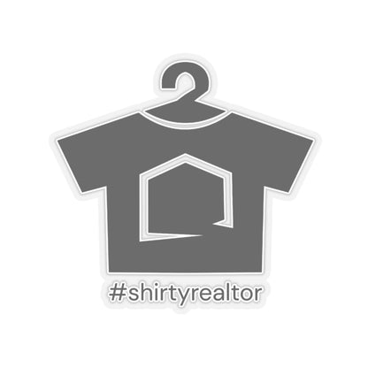 ShirtyRealtor Logo Sticker (Black)