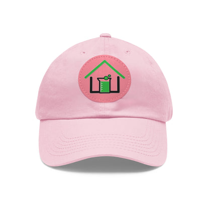 Real Estate Lab Logo Hat with Leather Patch