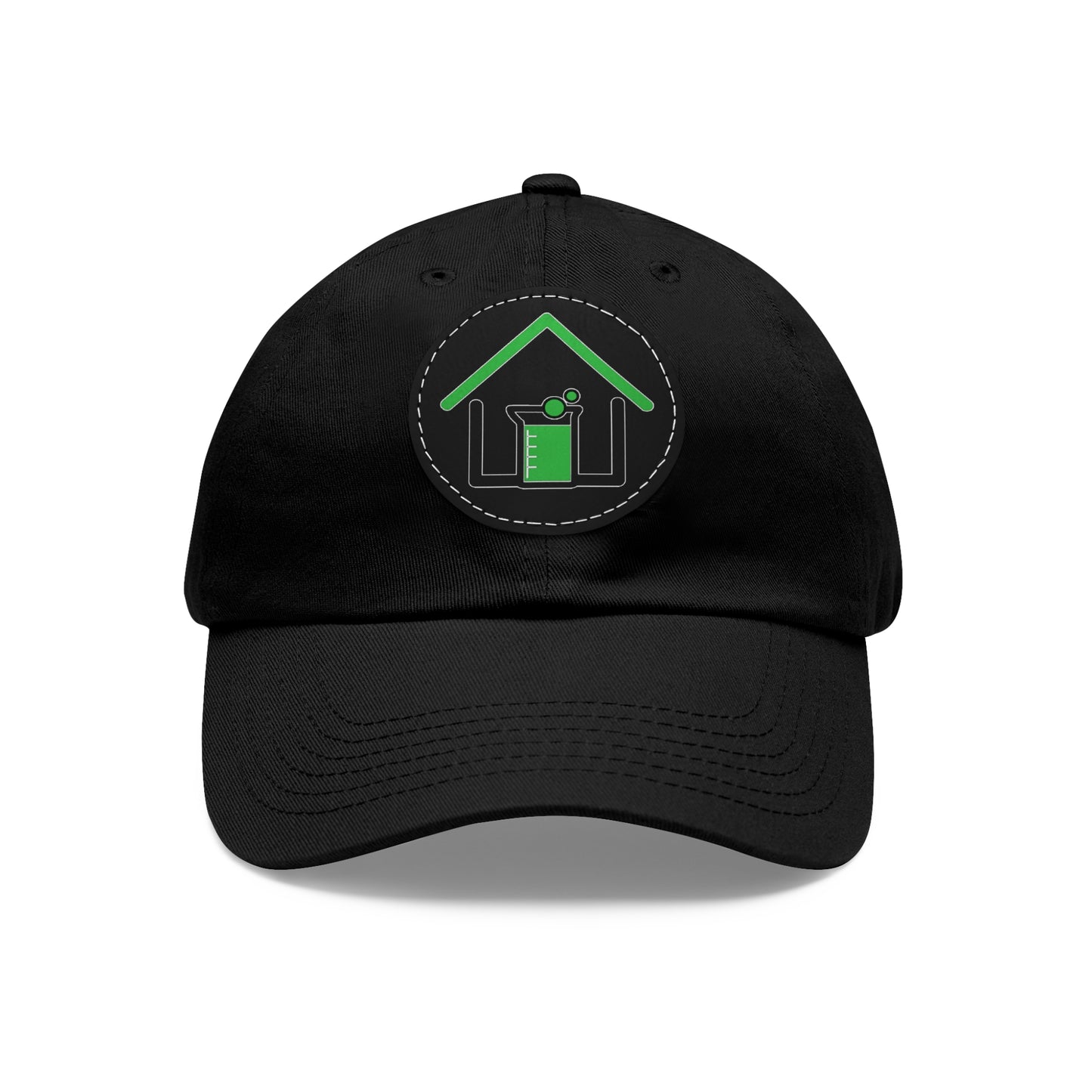 Real Estate Lab Logo Hat with Leather Patch