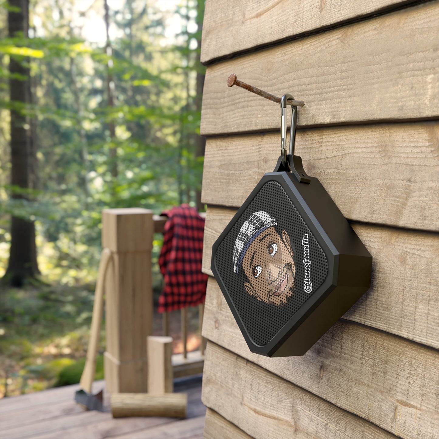 Head Logo Outdoor Bluetooth Speaker #ianofaustin