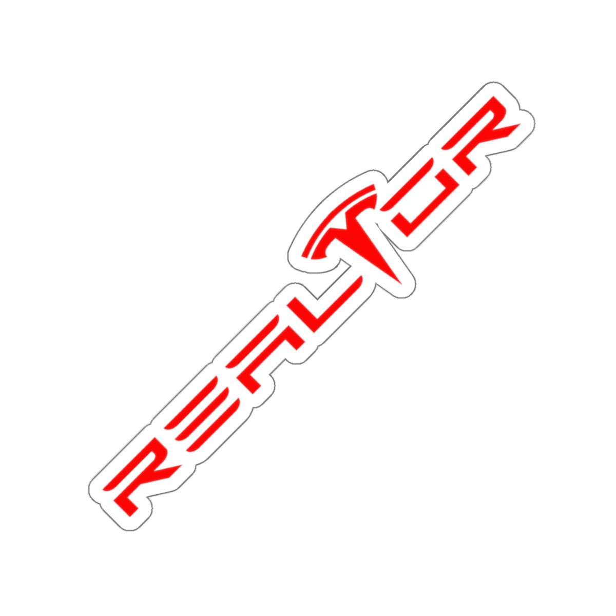 Tesla Realtor Sticker