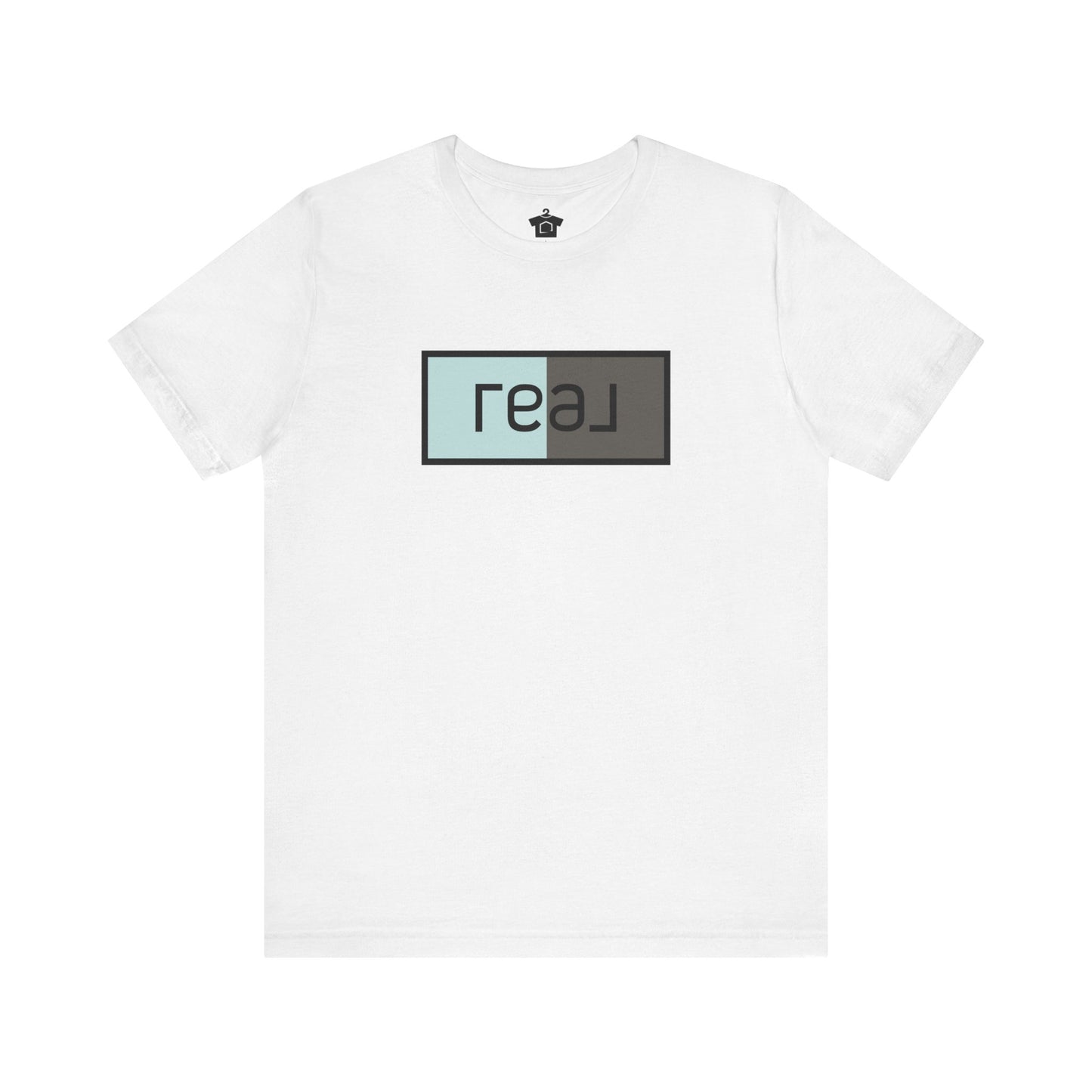 Real Broker Logo Modern Mint Grey - Unofficial