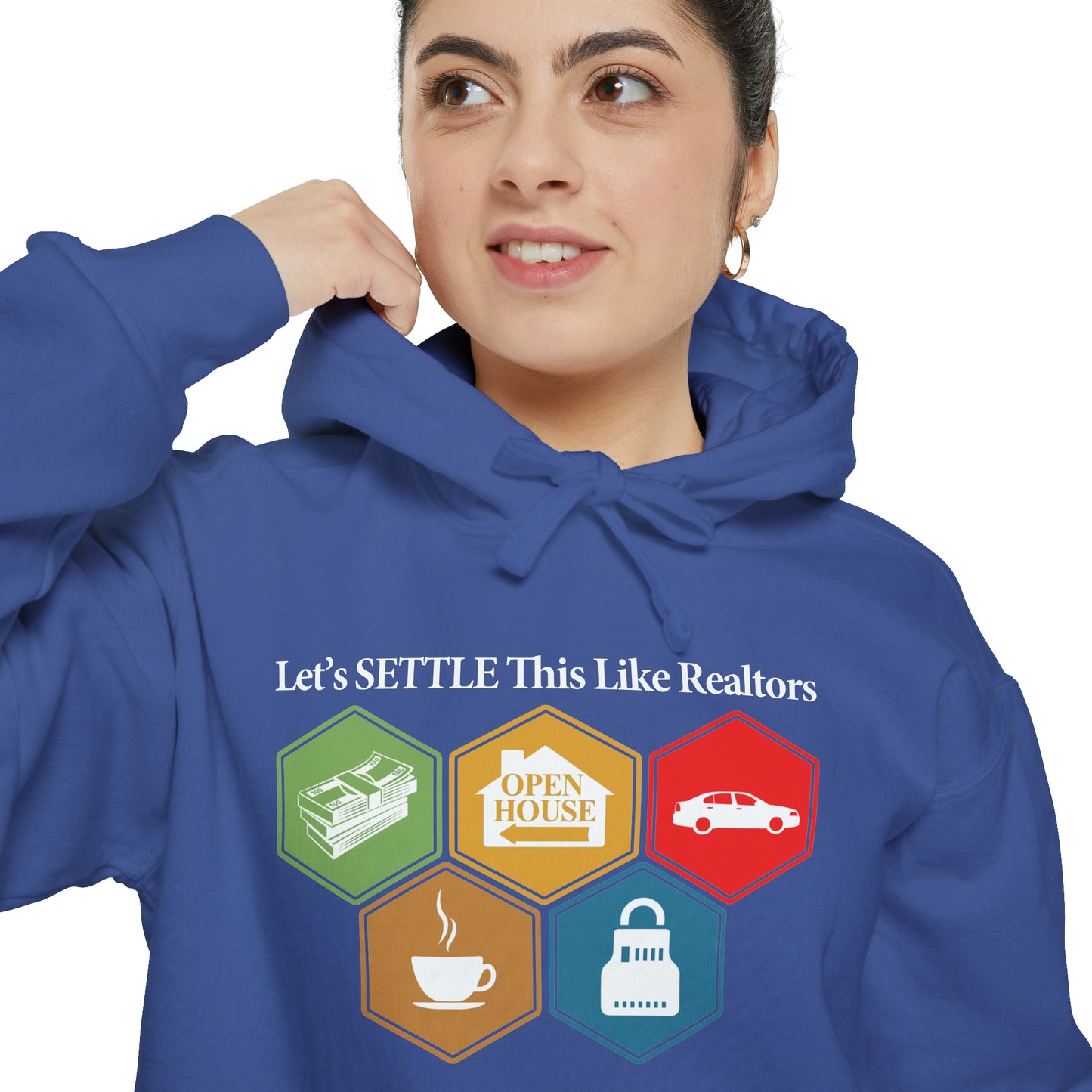 Let's Settle This Like Realtors Hoodie