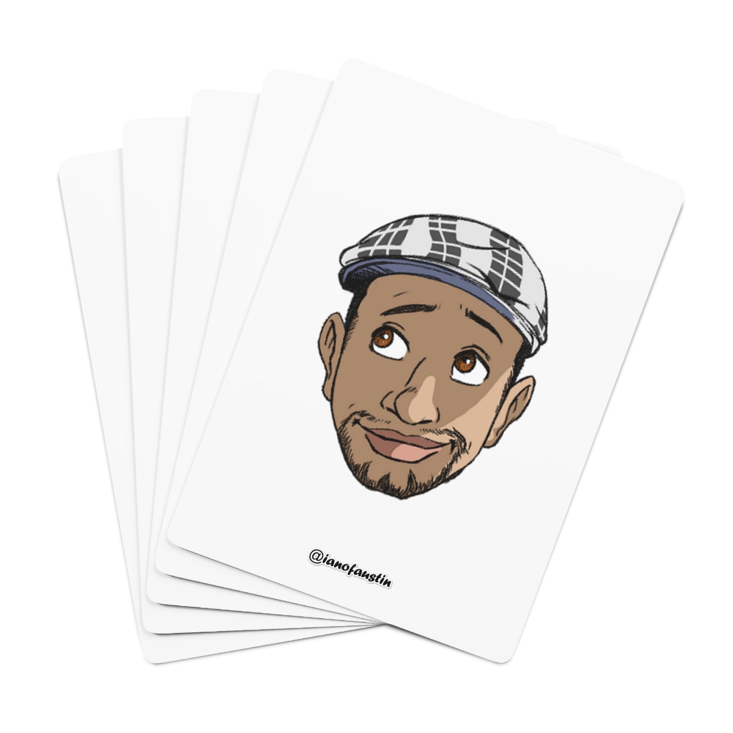 ianofaustin Head Logo Card Deck