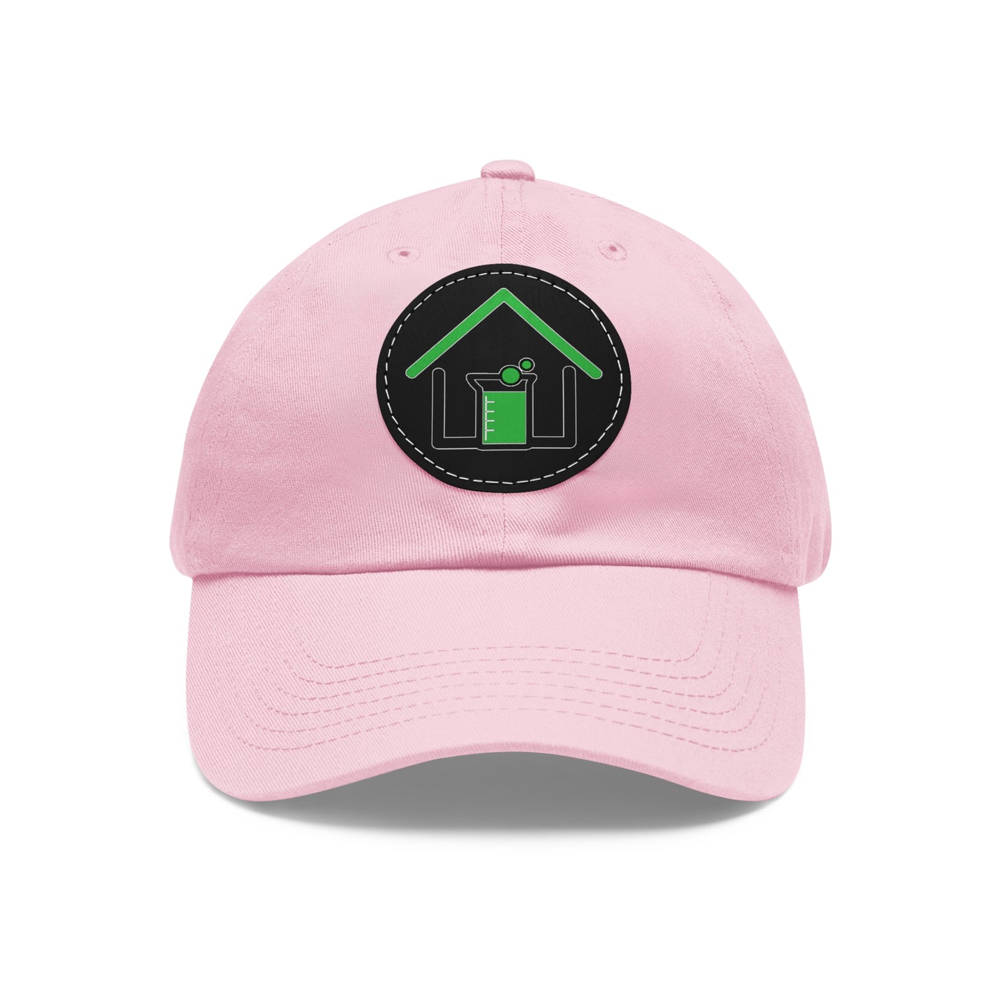 Real Estate Lab Logo Hat with Leather Patch