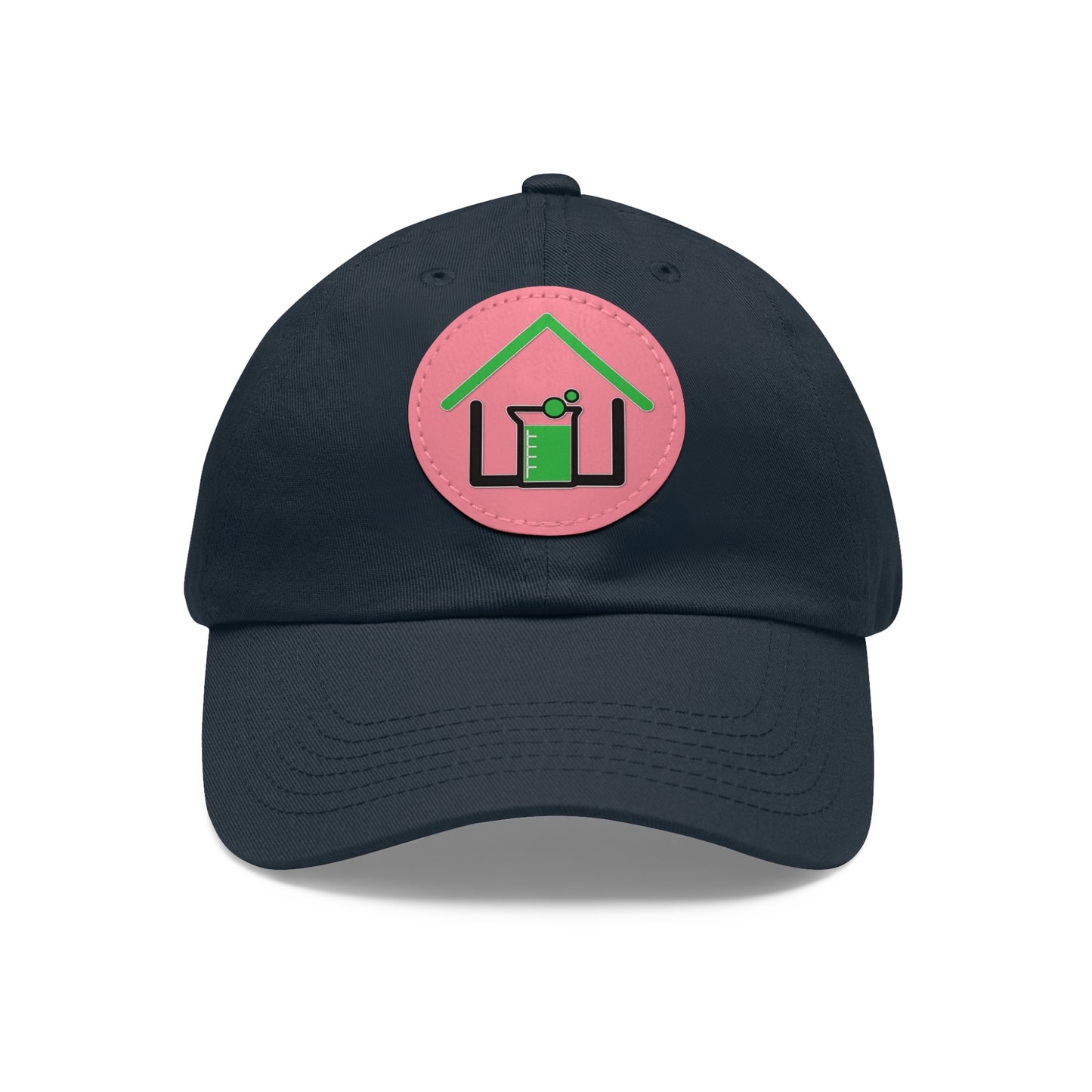 Real Estate Lab Logo Hat with Leather Patch