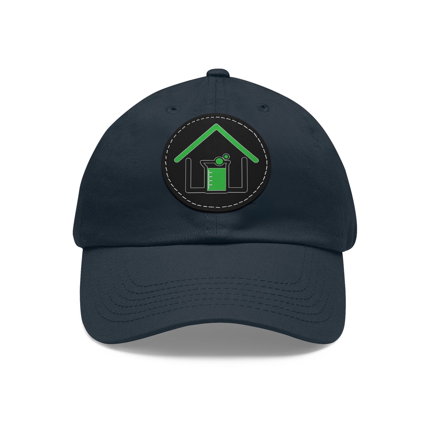 Real Estate Lab Logo Hat with Leather Patch