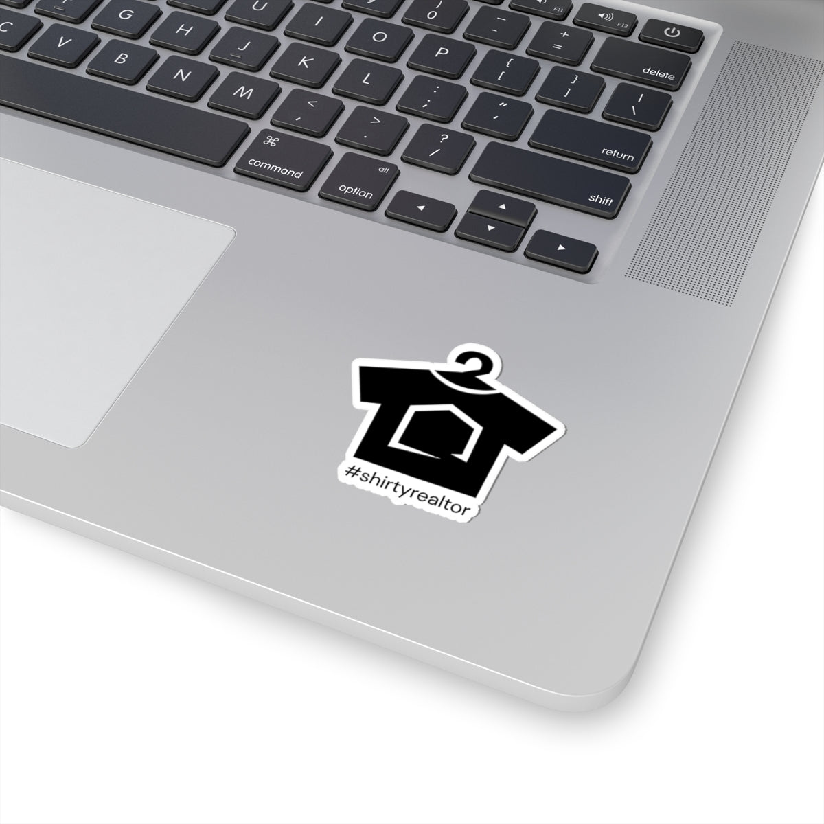 ShirtyRealtor Logo Sticker (Black)