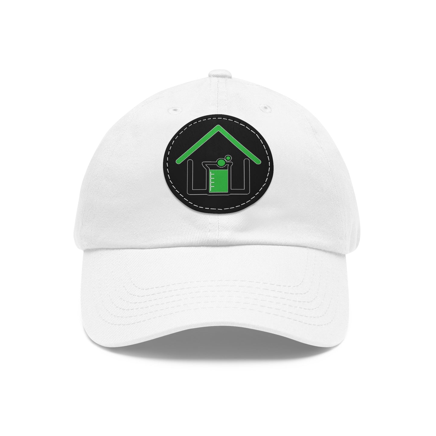 Real Estate Lab Logo Hat with Leather Patch