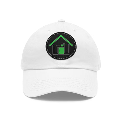 Real Estate Lab Logo Hat with Leather Patch