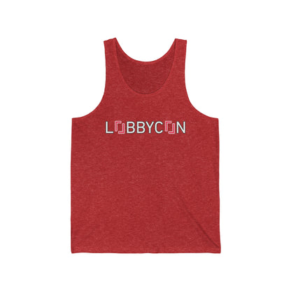 REAL LobbyCon Pink Logo Tank