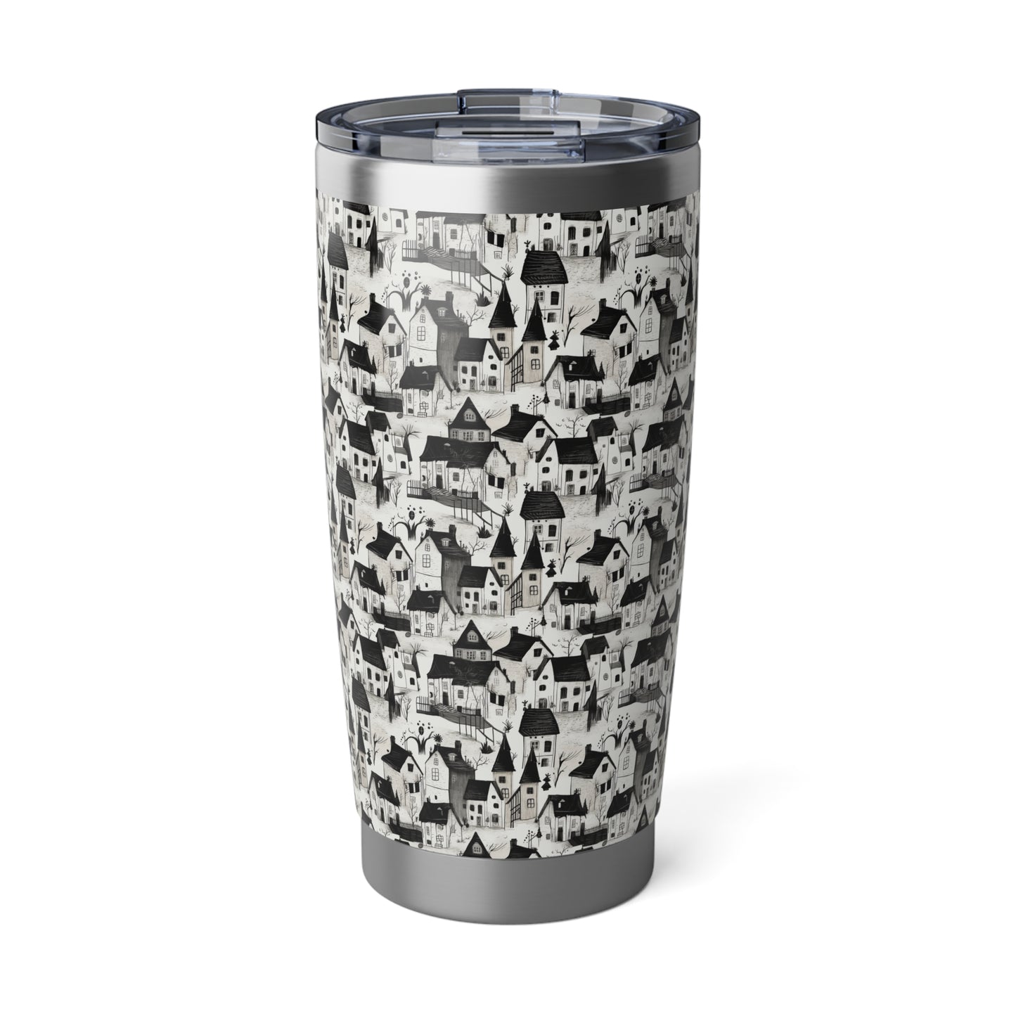 White Charcoal Neighborhood Tumbler