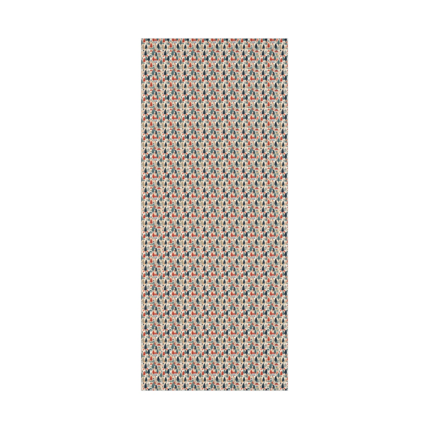 Neighborhood Full of Houses Minimalist Style Gift Wrap