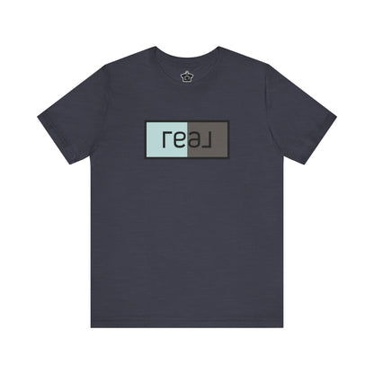 Real Broker Logo Modern Mint Grey - Unofficial