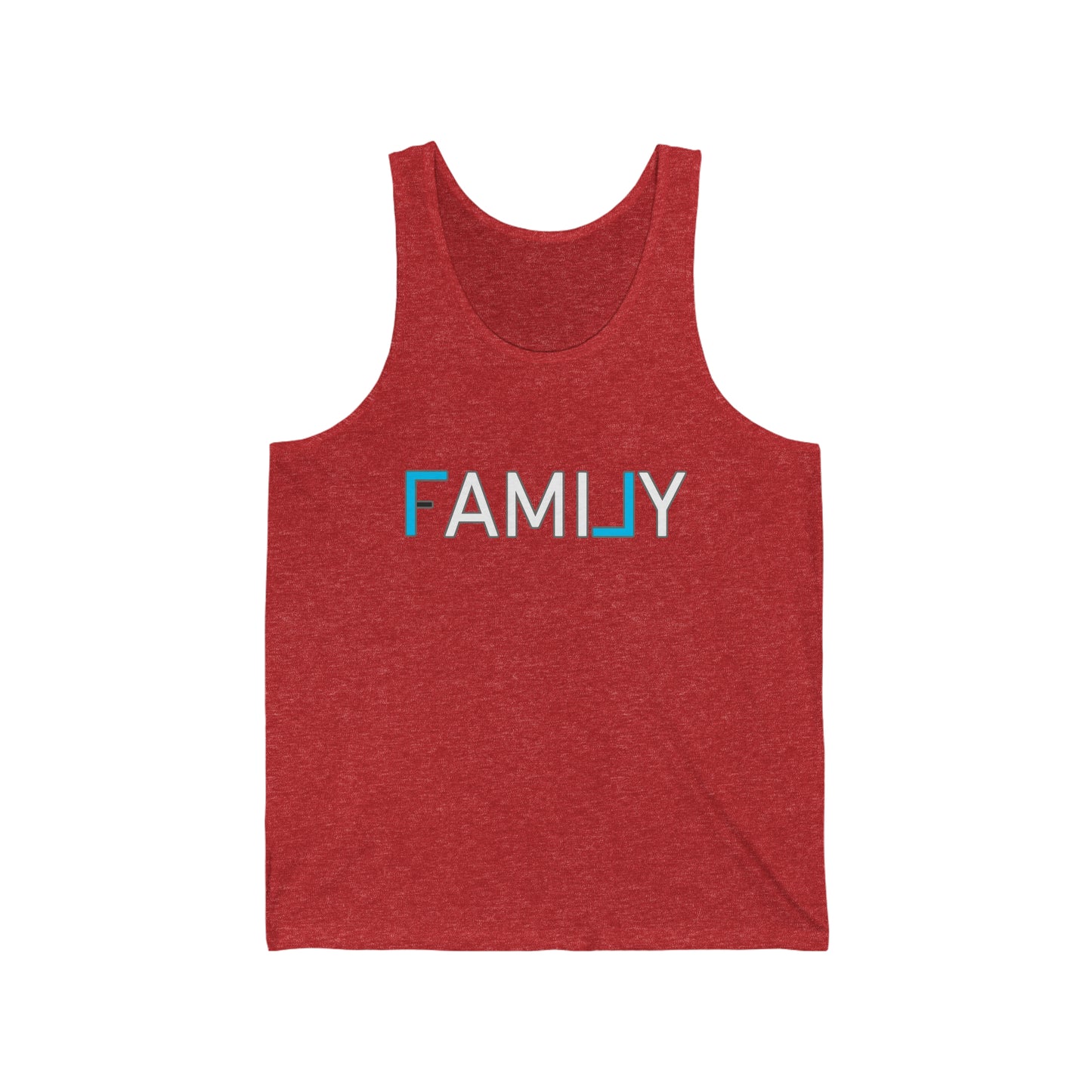 REAL Family Blue Tank