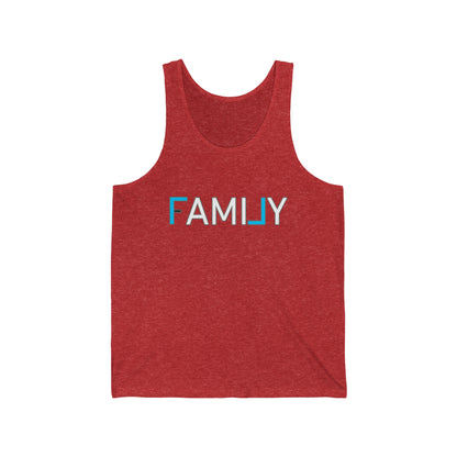 REAL Family Blue Tank