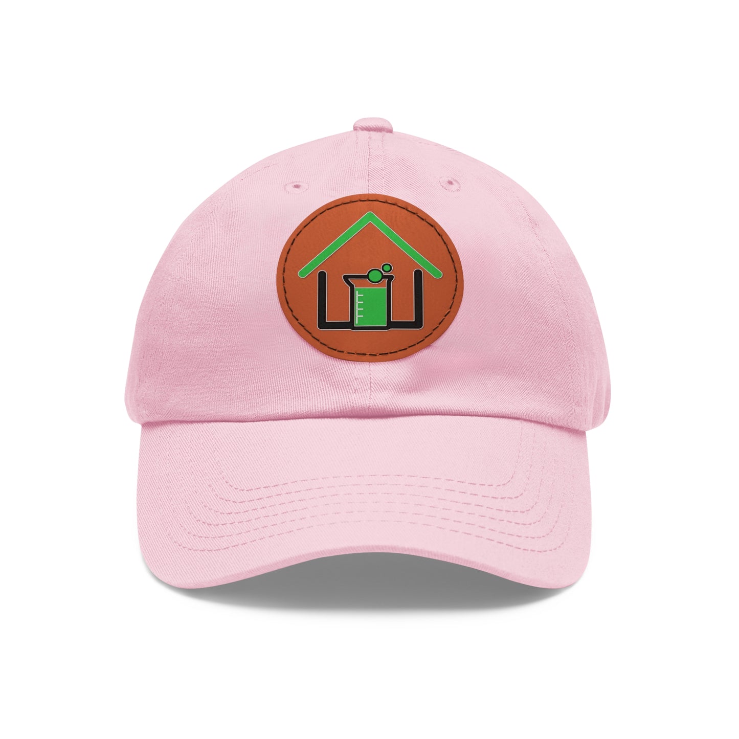 Real Estate Lab Logo Hat with Leather Patch