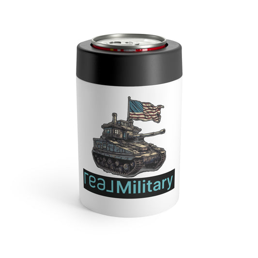 An American Tank REAL Military Can Koozie