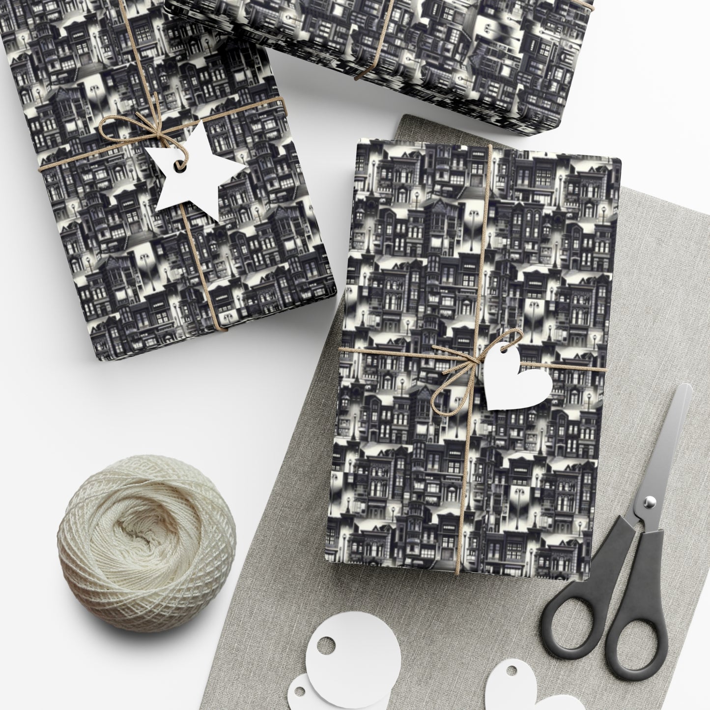 Sin City Style Neighborhood Gift Wrap