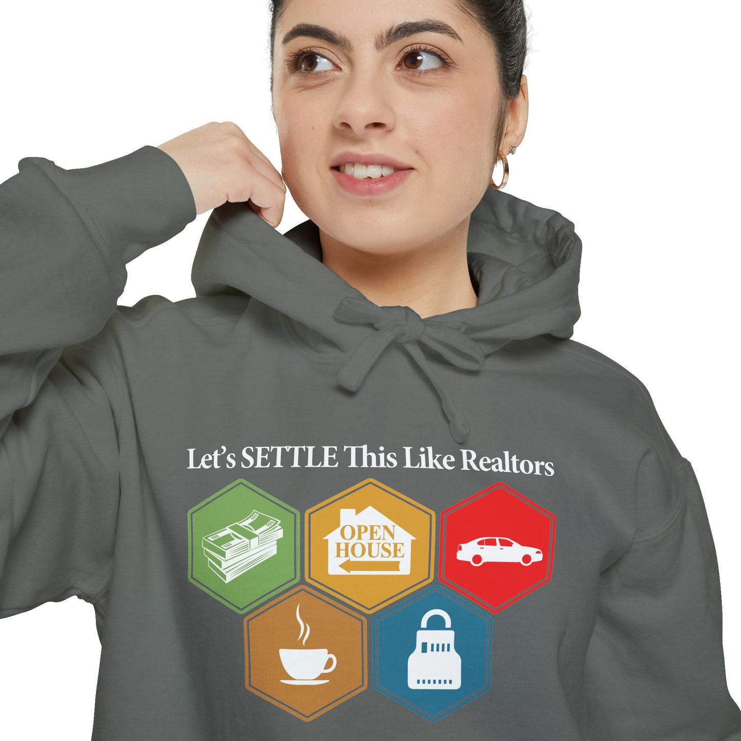 Let's Settle This Like Realtors Hoodie