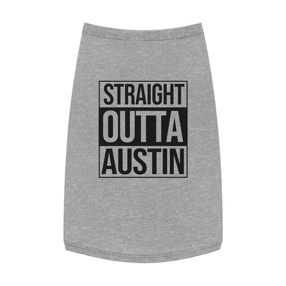 Straight Outta Austin Pup Tank Top