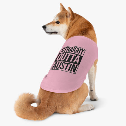 Straight Outta Austin Pup Tank Top