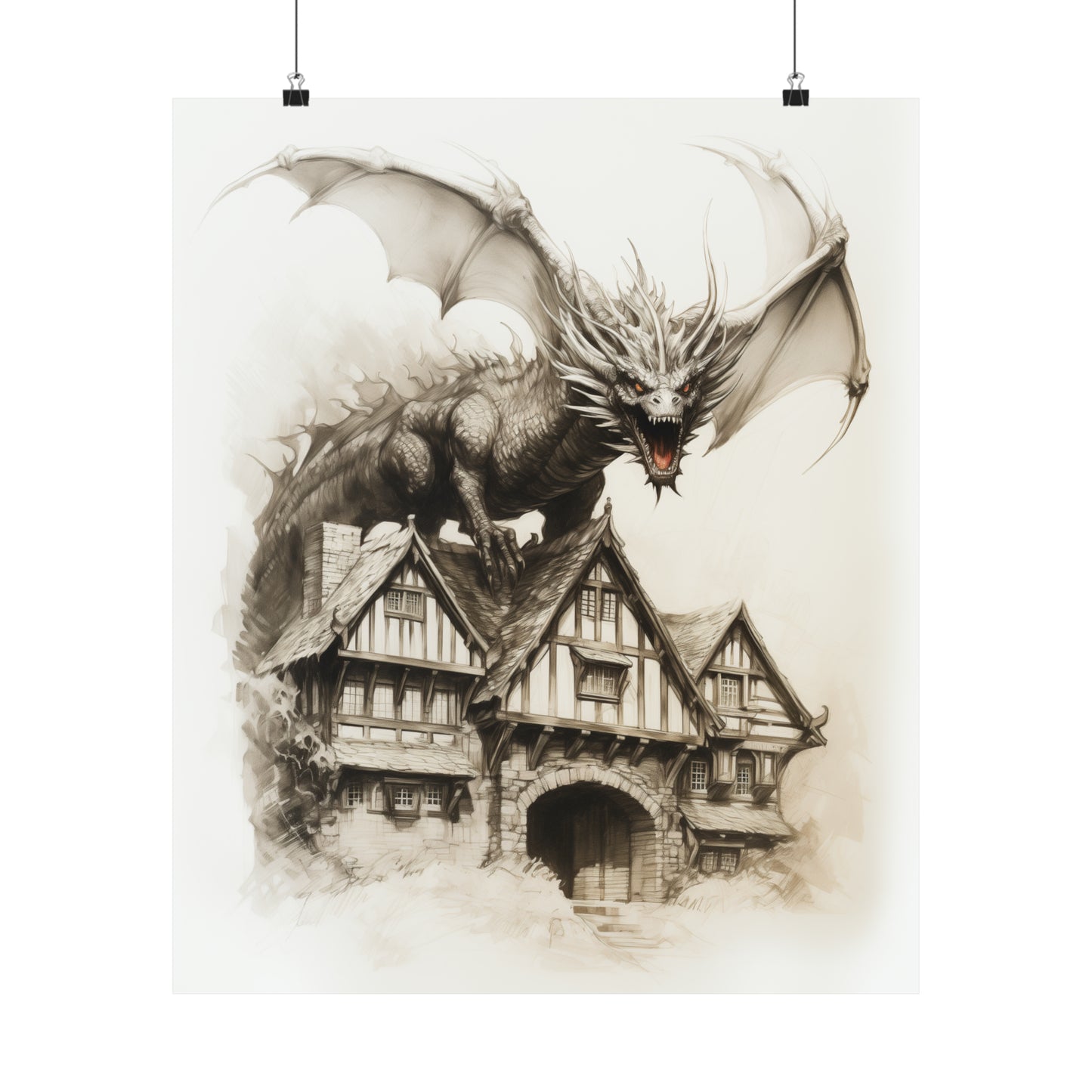 House of the Dragon Matte Vertical Poster