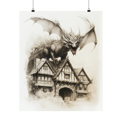 House of the Dragon Matte Vertical Poster