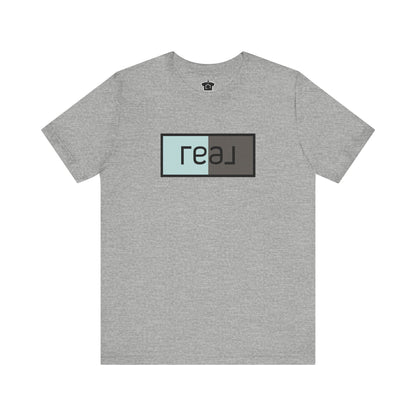 Real Broker Logo Modern Mint Grey - Unofficial