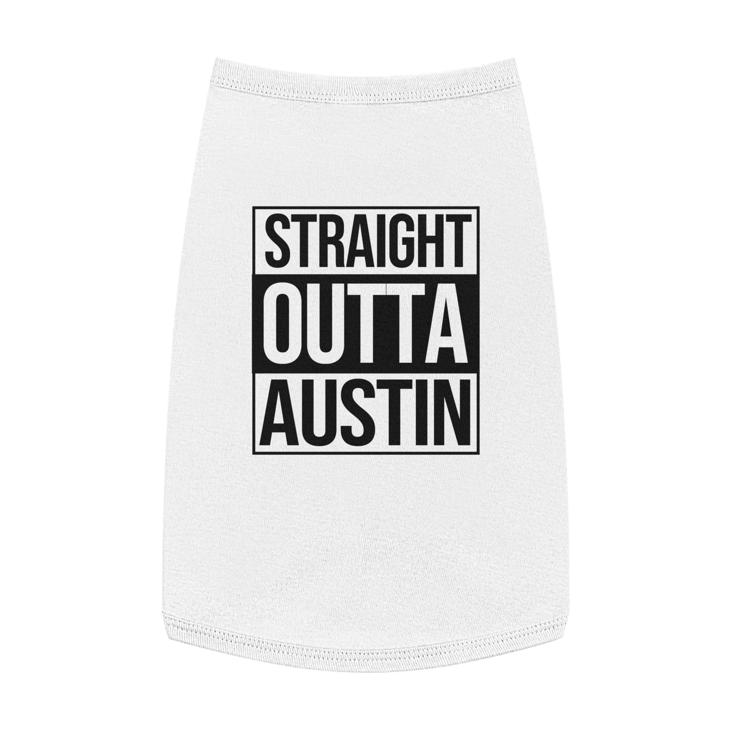 Straight Outta Austin Pup Tank Top