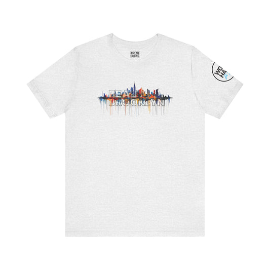 REAL Brooklyn Skyline Vector Drip