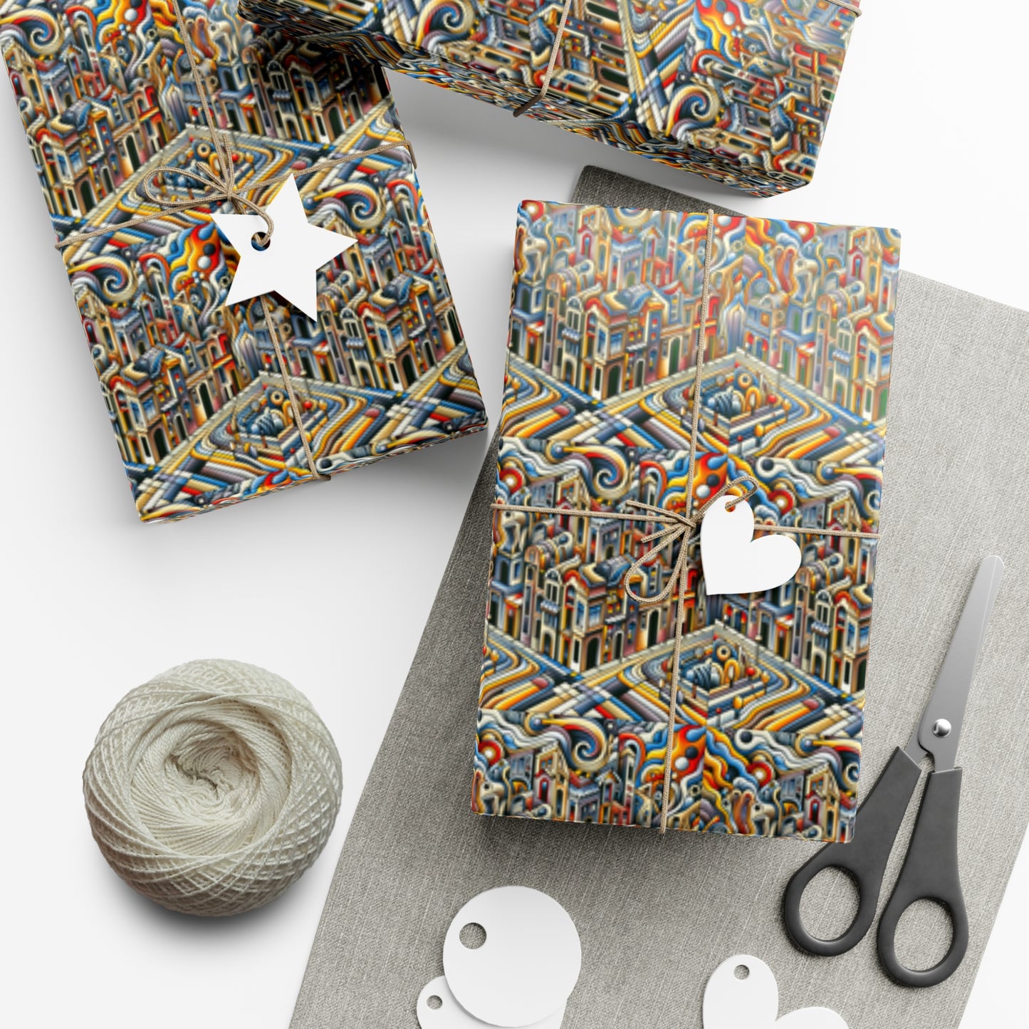 Expressions of a Neighborhood Gift Wrap