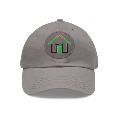 Real Estate Lab Logo Hat with Leather Patch