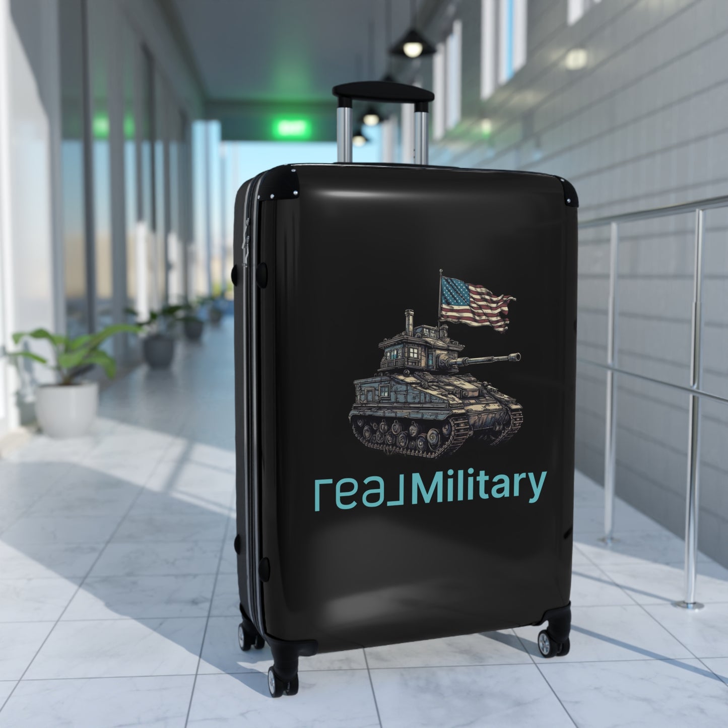 An American Tank REAL Military Suitcase