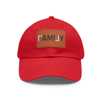 REAL Family Hat with Leather Patch