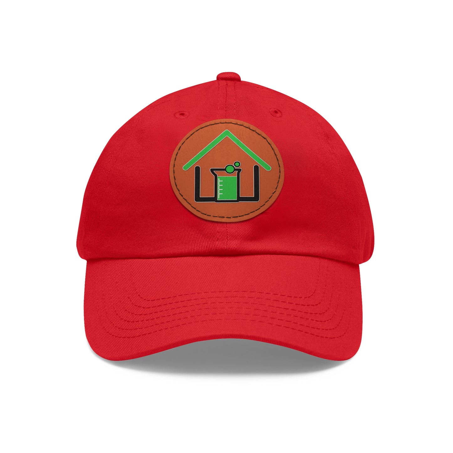 Real Estate Lab Logo Hat with Leather Patch