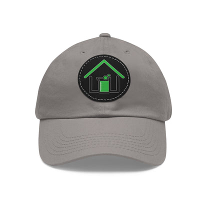 Real Estate Lab Logo Hat with Leather Patch