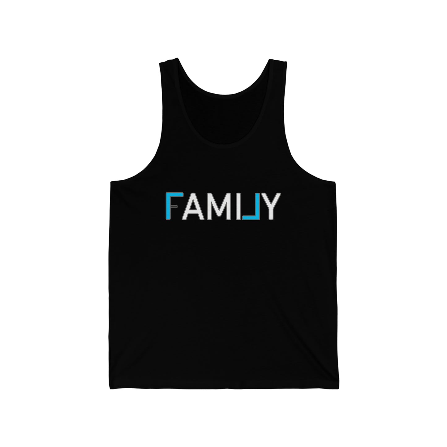 REAL Family Blue Tank